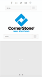 Mobile Screenshot of cornerstonewallsolutions.com